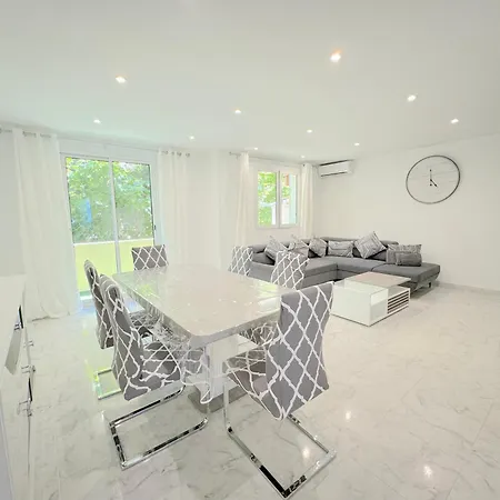 Appartement Beau 3p à 4 Min Des Plages Centre Juan Les Pins